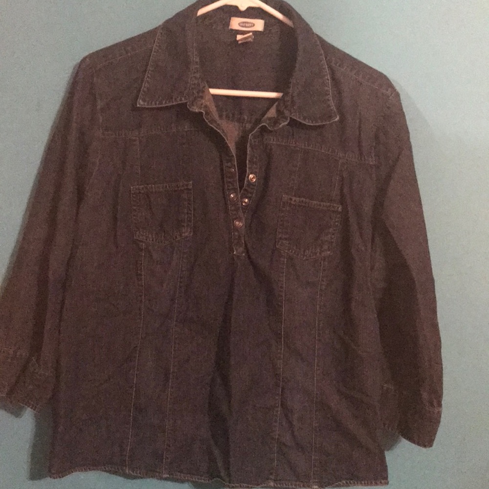 Denim Blouse